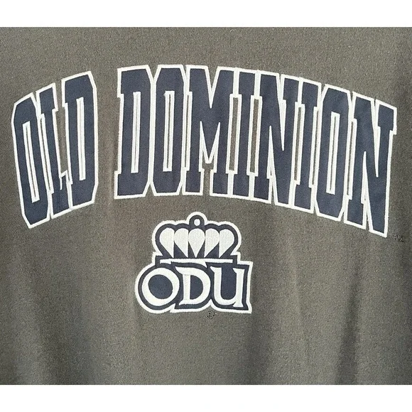 Old Dominion Monarchs Mens XXL Hoodie Sweatshirt Colosseum University Embroidery - Picture 2 of 8